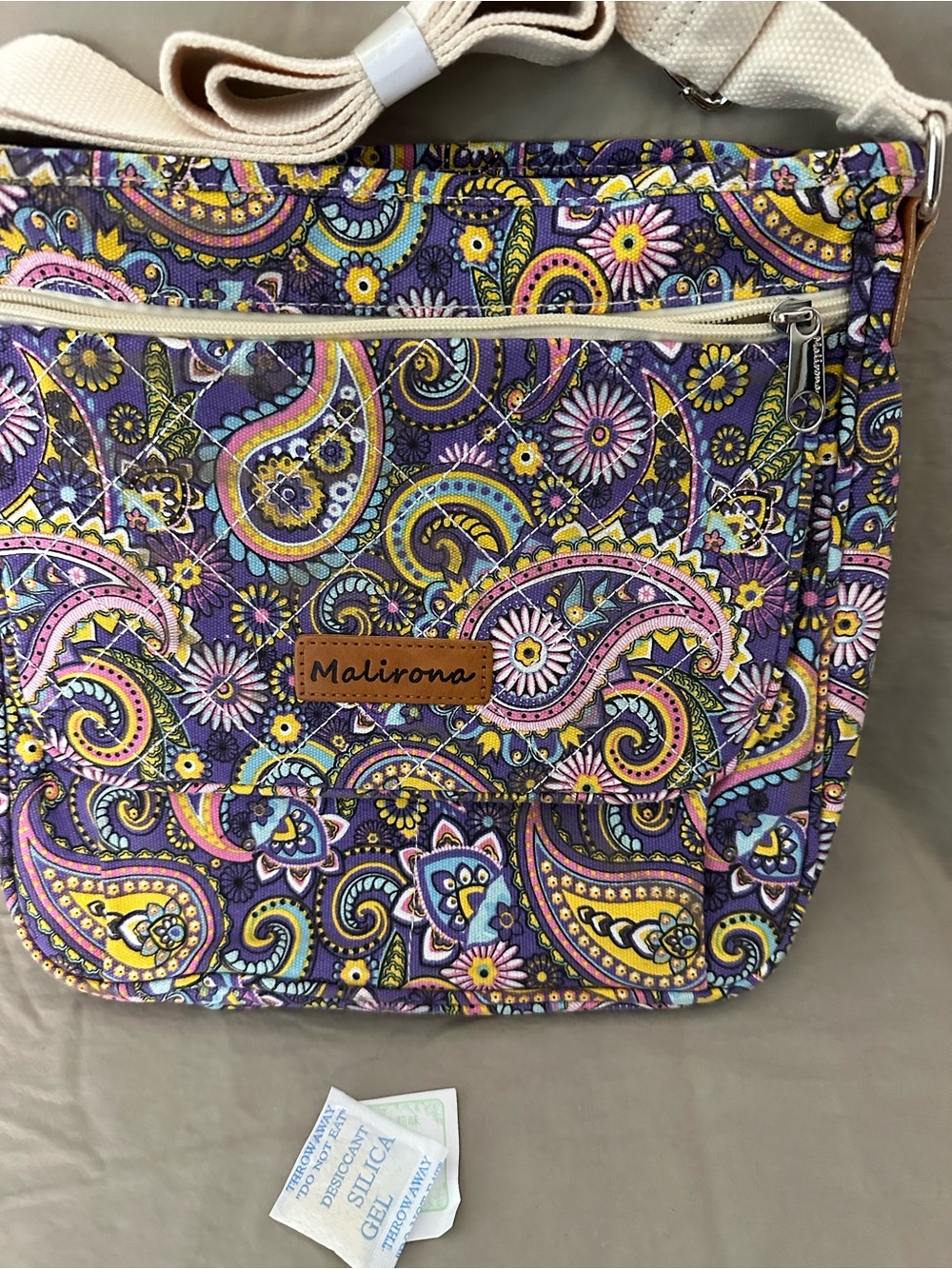 NEW Malirona Canvas Crossbody Bag